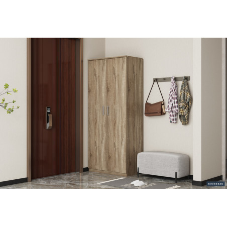 MISTRAL, meuble à chaussures 80 cm - 2 portes - 2 finitions