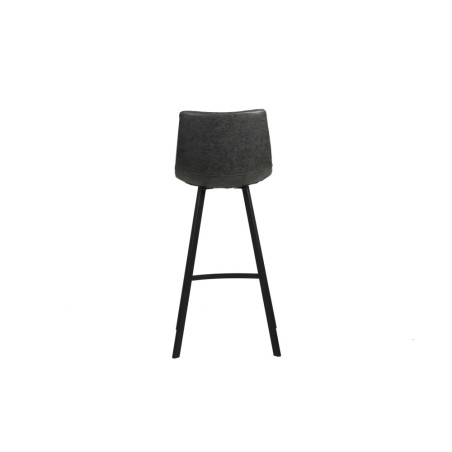 OCRE, tabouret de bar hauteur 108 cm - simili cuir - pieds en métal noir - 4 coloris