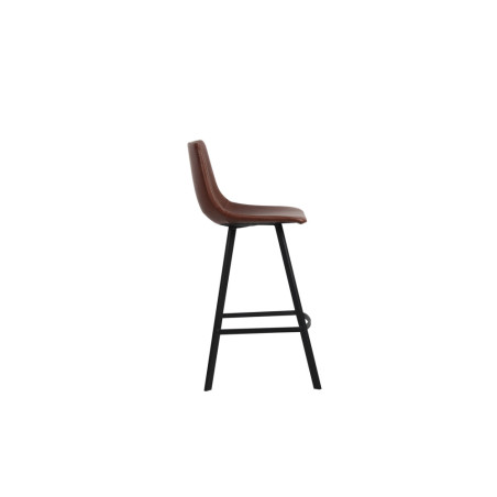 OCRE, chaise de comptoir hauteur 98 cm - simili cuir - 4 coloris
