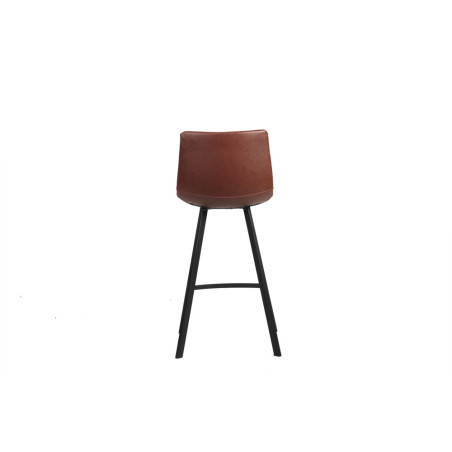 OCRE, chaise de comptoir hauteur 98 cm - simili cuir - 4 coloris