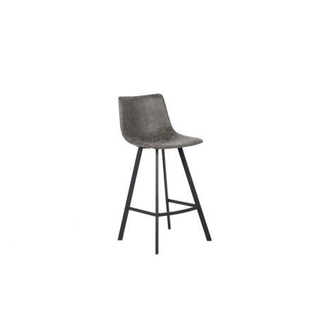 OCRE, chaise de comptoir hauteur 98 cm - simili cuir - 4 coloris