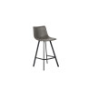 OCRE, chaise de comptoir hauteur 98 cm - simili cuir - 4 coloris