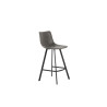 OCRE, chaise de comptoir hauteur 98 cm - simili cuir - 4 coloris