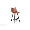 OCRE, chaise de comptoir hauteur 98 cm - simili cuir - 4 coloris