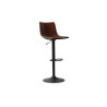 TRIANON, tabouret de bar hauteur 88-109 cm - simili cuir - hauteur réglable - 4 coloris