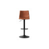 TRIANON, tabouret de bar hauteur 88-109 cm - simili cuir - hauteur réglable - 4 coloris
