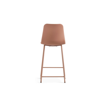 MARJOLAINE, chaise de comptoir hauteur 100,5 cm - polypropylène - 5 coloris