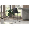 MARJOLAINE, chaise de comptoir hauteur 100,5 cm - polypropylène - 5 coloris