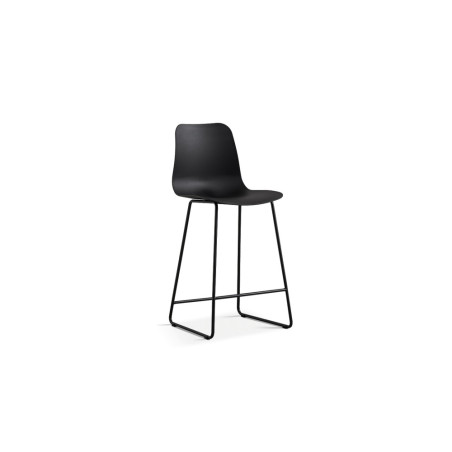 MARJOLAINE, chaise de comptoir hauteur 100,5 cm - polypropylène - 5 coloris