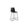 MARJOLAINE, chaise de comptoir hauteur 100,5 cm - polypropylène - 5 coloris