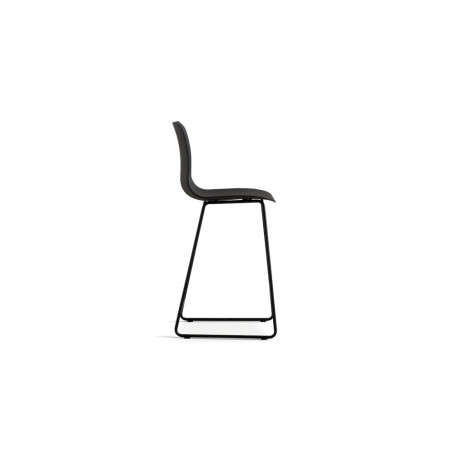 MARJOLAINE, chaise de comptoir hauteur 100,5 cm - polypropylène - 5 coloris