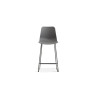 MARJOLAINE, chaise de comptoir hauteur 100,5 cm - polypropylène - 5 coloris