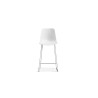 MARJOLAINE, chaise de comptoir hauteur 100,5 cm - polypropylène - 5 coloris