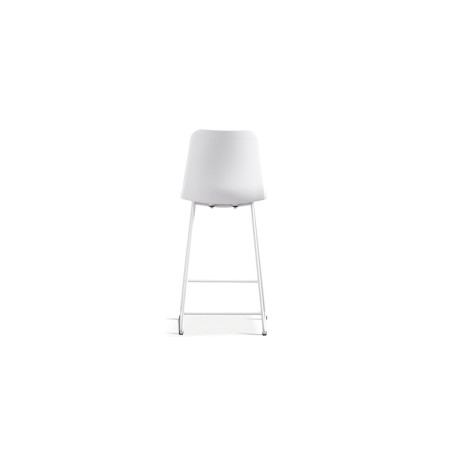 MARJOLAINE, chaise de comptoir hauteur 100,5 cm - polypropylène - 5 coloris