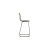 MARJOLAINE, chaise de comptoir hauteur 100,5 cm - polypropylène - 5 coloris