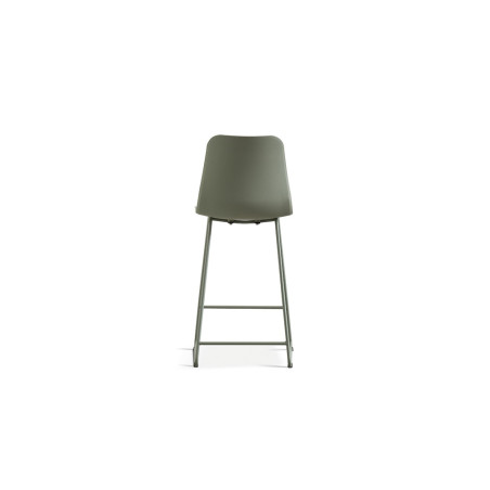 MARJOLAINE, chaise de comptoir hauteur 100,5 cm - polypropylène - 5 coloris