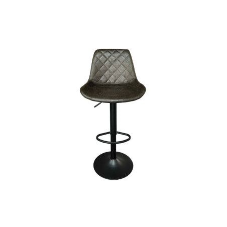 MERLOT, tabouret de bar hauteur 89-110 cm - simili cuir - hauteur réglable - 2 coloris