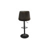 MERLOT, tabouret de bar hauteur 89-110 cm - simili cuir - hauteur réglable - 2 coloris
