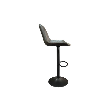 MERLOT, tabouret de bar hauteur 89-110 cm - simili cuir - hauteur réglable - 2 coloris