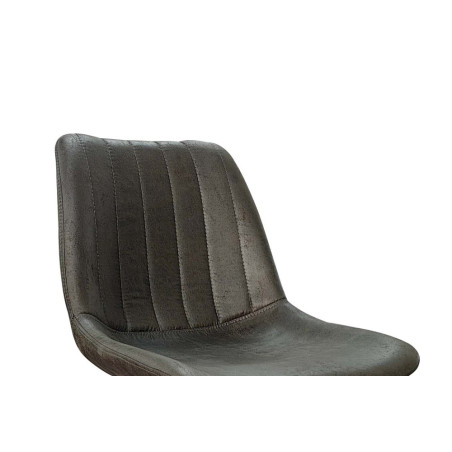 CHABLIS, tabouret de bar hauteur 89-110 cm - simili cuir - hauteur réglable - 2 coloris