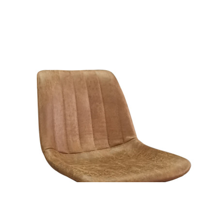 CHABLIS, tabouret de bar hauteur 89-110 cm - simili cuir - hauteur réglable - 2 coloris