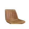 CHABLIS, tabouret de bar hauteur 89-110 cm - simili cuir - hauteur réglable - 2 coloris