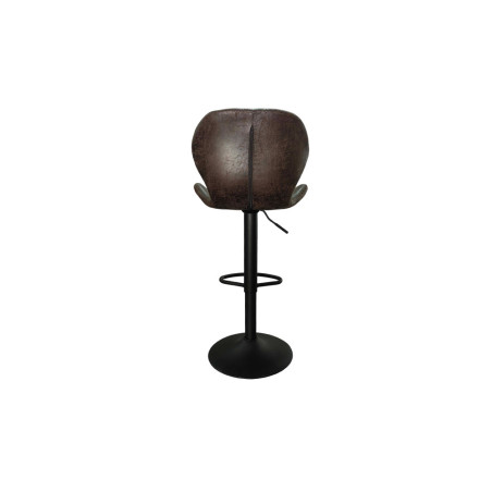 MUSCAT, tabouret de bar hauteur 90-111 cm - simili cuir - hauteur réglable - 2 coloris