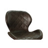 MUSCAT, tabouret de bar hauteur 90-111 cm - simili cuir - hauteur réglable - 2 coloris