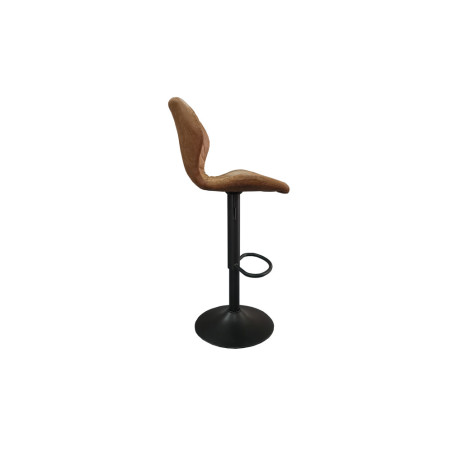 MUSCAT, tabouret de bar hauteur 90-111 cm - simili cuir - hauteur réglable - 2 coloris