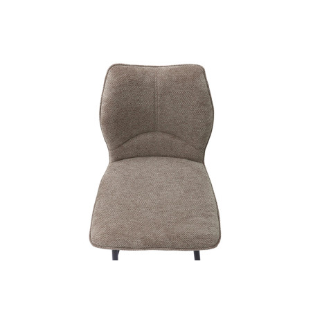 LAURIER, chaise de comptoir hauteur 103 cm - tissu doux - assise pivotante - 5 coloris