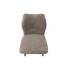 LAURIER, chaise de comptoir hauteur 103 cm - tissu doux - assise pivotante - 5 coloris