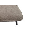 LAURIER, chaise de comptoir hauteur 103 cm - tissu doux - assise pivotante - 5 coloris