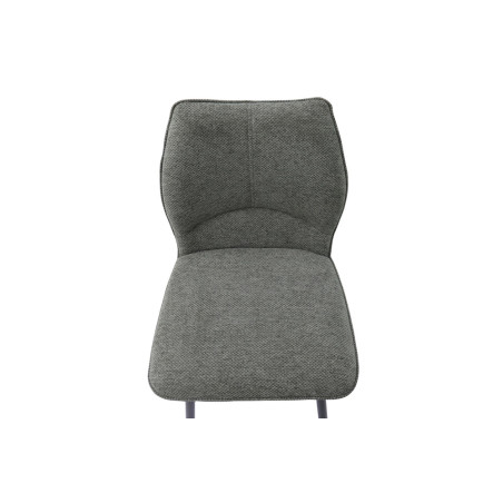 LAURIER, chaise de comptoir hauteur 103 cm - tissu doux - assise pivotante - 5 coloris