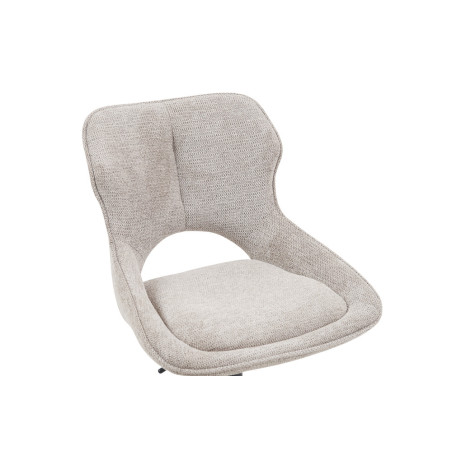 MURIER, chaise de bar hauteur 100-121 cm - tissu doux - hauteur réglable - pieds en métal noir - 7 coloris