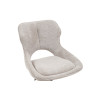 MURIER, chaise de bar hauteur 100-121 cm - tissu doux - hauteur réglable - pieds en métal noir - 7 coloris