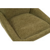 SABLON, chaise de bar hauteur 100-121 cm - tissu doux - assise pivotante - 5 coloris