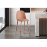 JACARANDA, chaise de comptoir hauteur 100,5 cm - simili cuir - avec repose-pieds - 5 coloris
