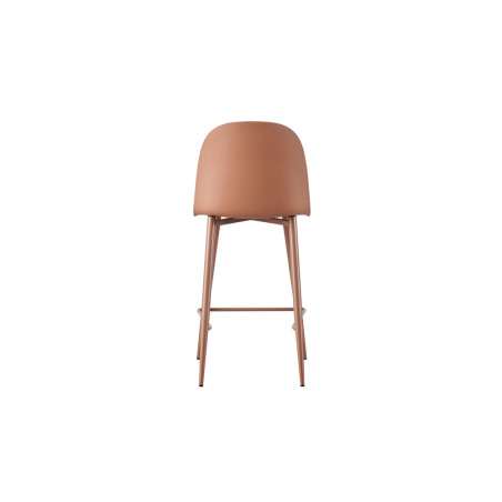 JACARANDA, chaise de comptoir hauteur 100,5 cm - simili cuir - avec repose-pieds - 5 coloris