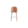 JACARANDA, chaise de comptoir hauteur 100,5 cm - simili cuir - avec repose-pieds - 5 coloris