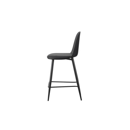 JACARANDA, chaise de comptoir hauteur 100,5 cm - simili cuir - avec repose-pieds - 5 coloris
