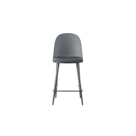 JACARANDA, chaise de comptoir hauteur 100,5 cm - simili cuir - avec repose-pieds - 5 coloris