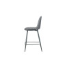 JACARANDA, chaise de comptoir hauteur 100,5 cm - simili cuir - avec repose-pieds - 5 coloris