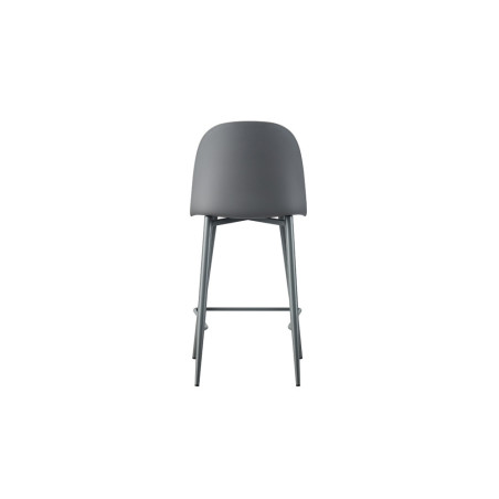 JACARANDA, chaise de comptoir hauteur 100,5 cm - simili cuir - avec repose-pieds - 5 coloris