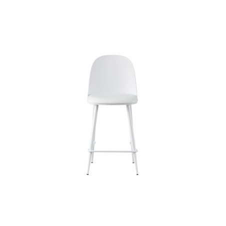 JACARANDA, chaise de comptoir hauteur 100,5 cm - simili cuir - avec repose-pieds - 5 coloris