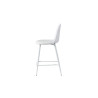 JACARANDA, chaise de comptoir hauteur 100,5 cm - simili cuir - avec repose-pieds - 5 coloris