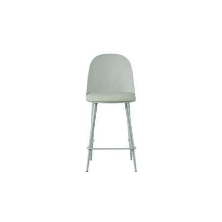 JACARANDA, chaise de comptoir hauteur 100,5 cm - simili cuir - avec repose-pieds - 5 coloris