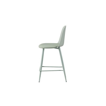 JACARANDA, chaise de comptoir hauteur 100,5 cm - simili cuir - avec repose-pieds - 5 coloris