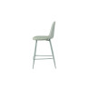 JACARANDA, chaise de comptoir hauteur 100,5 cm - simili cuir - avec repose-pieds - 5 coloris