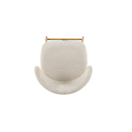 COTON, chaise de comptoir hauteur 92 cm - tissu doux - pieds effet bois - 4 coloris