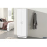 ROSEE, armoire de rangement 60 cm - 2 portes - 3 finitions
